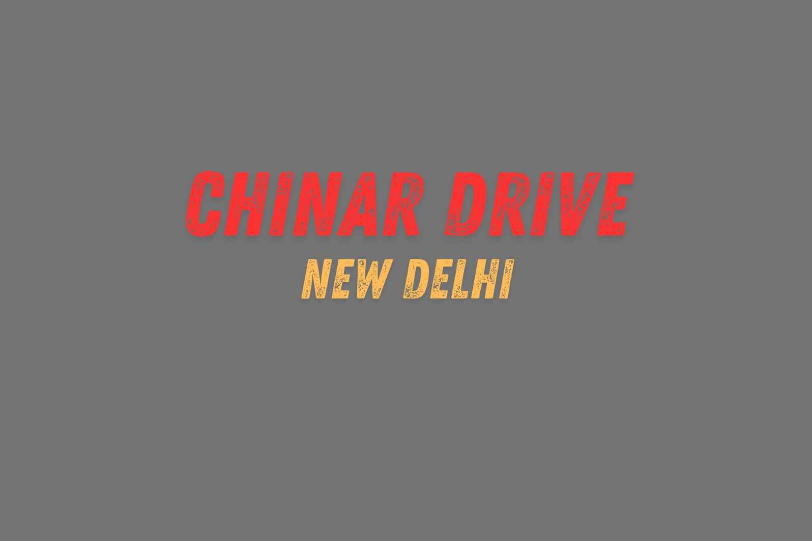 Chinar Drive