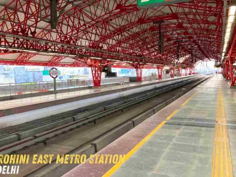 Rohini East Metro Station